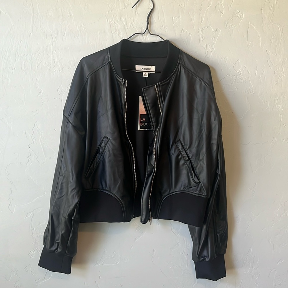 La Bijou | faux leather jacket